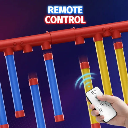 Double Stick Catch Game, Fast Reaction Trainingtoy, Indoor Fun Activity, Christmas Gift for Kids &Adults, Requires 4 Aaa Batteries,Family Games UK